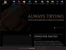 Tablet Screenshot of markjohnstonracing.com